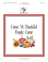 Come, Ye Thankful People, Come Handbell sheet music cover